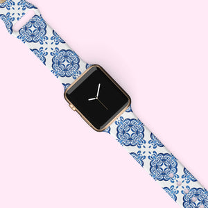 Blue Tile Watch Band