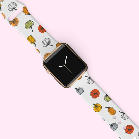 Colorful Pumpkins Watch Band